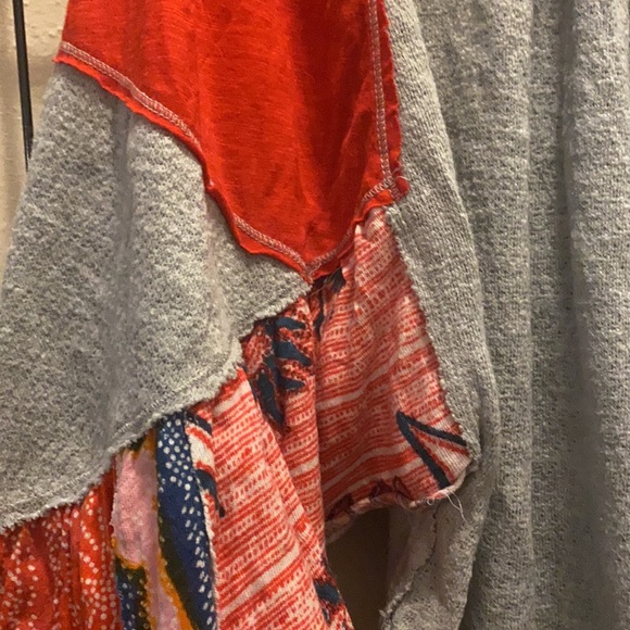 Free People Patchwork Dolman Top - Picture 3 of 3